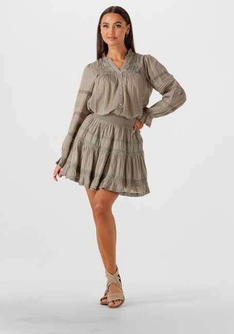 Khaki NEO NOIR Minirok CALLIA S VOILE SKIRT - large