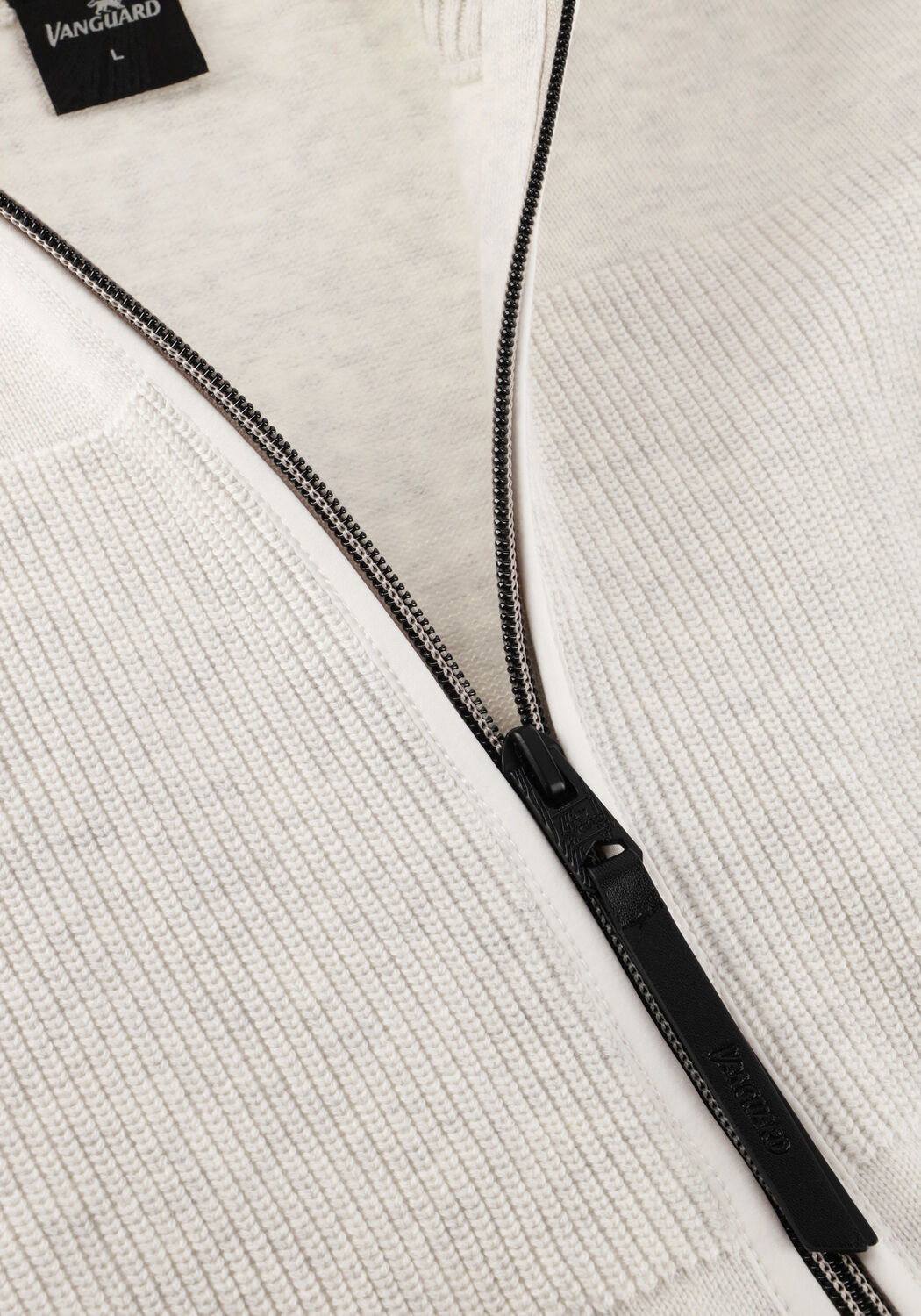 Witte VANGUARD Vest ZIP JACKET COTTON MELANGE - large