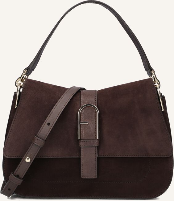 Bruine FURLA Schoudertas FLOW M TOP HANDLE Bruine FURLA Schoudertas FLOW M TOP HANDLE - large