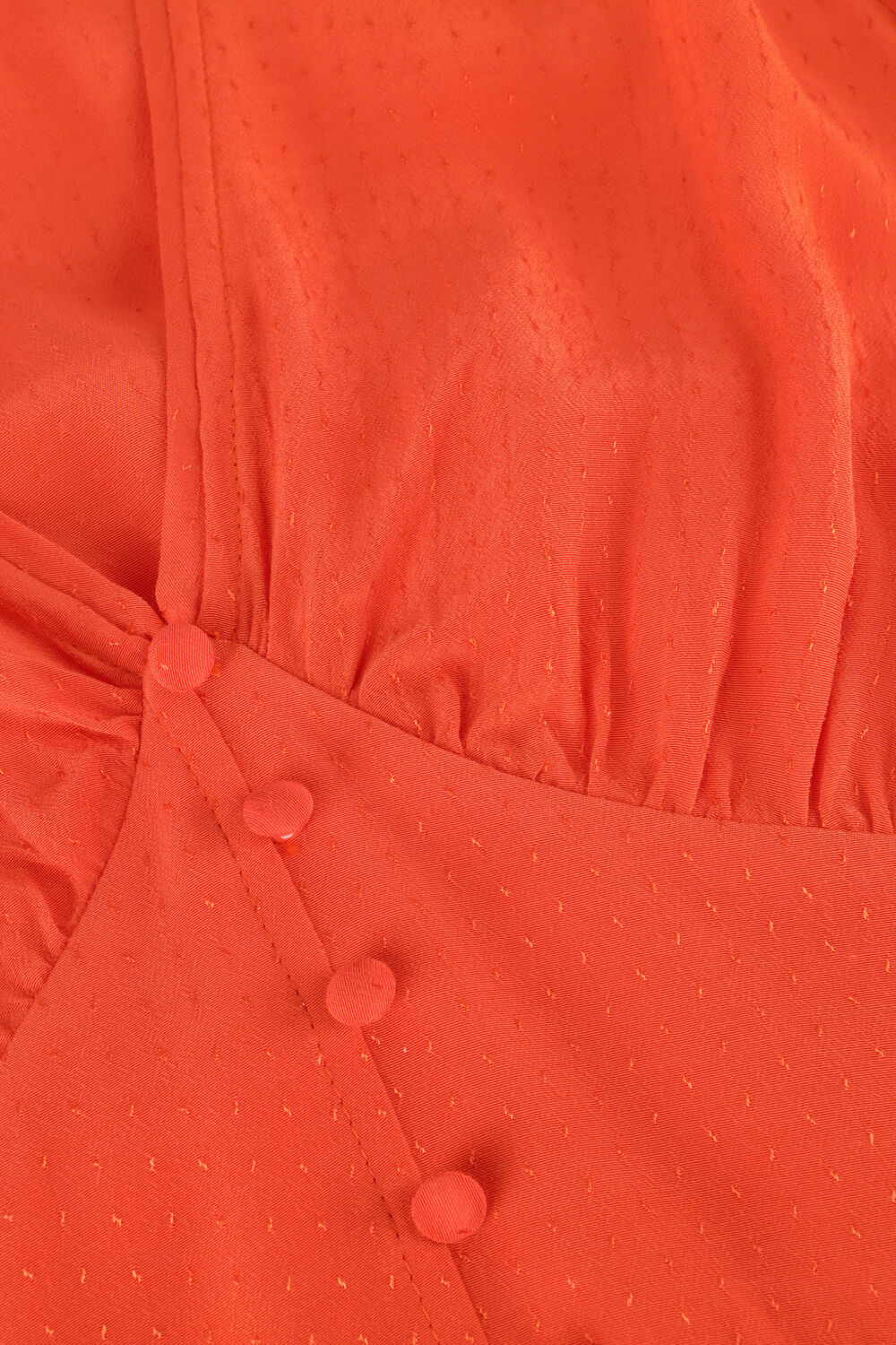 Oranje SECOND FEMALE Maxi jurk EMUANUELLE SLIM DRESS - large