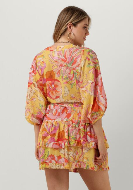 Multi ACCESS Mini jurk FLORAL DRESS WITH RUFFLES - large