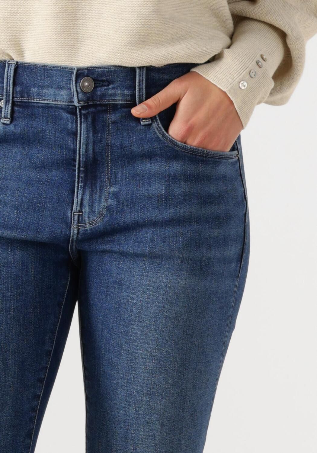 G-STAR RAW Dames Jeans 3301 Skinny Wmn Blauw