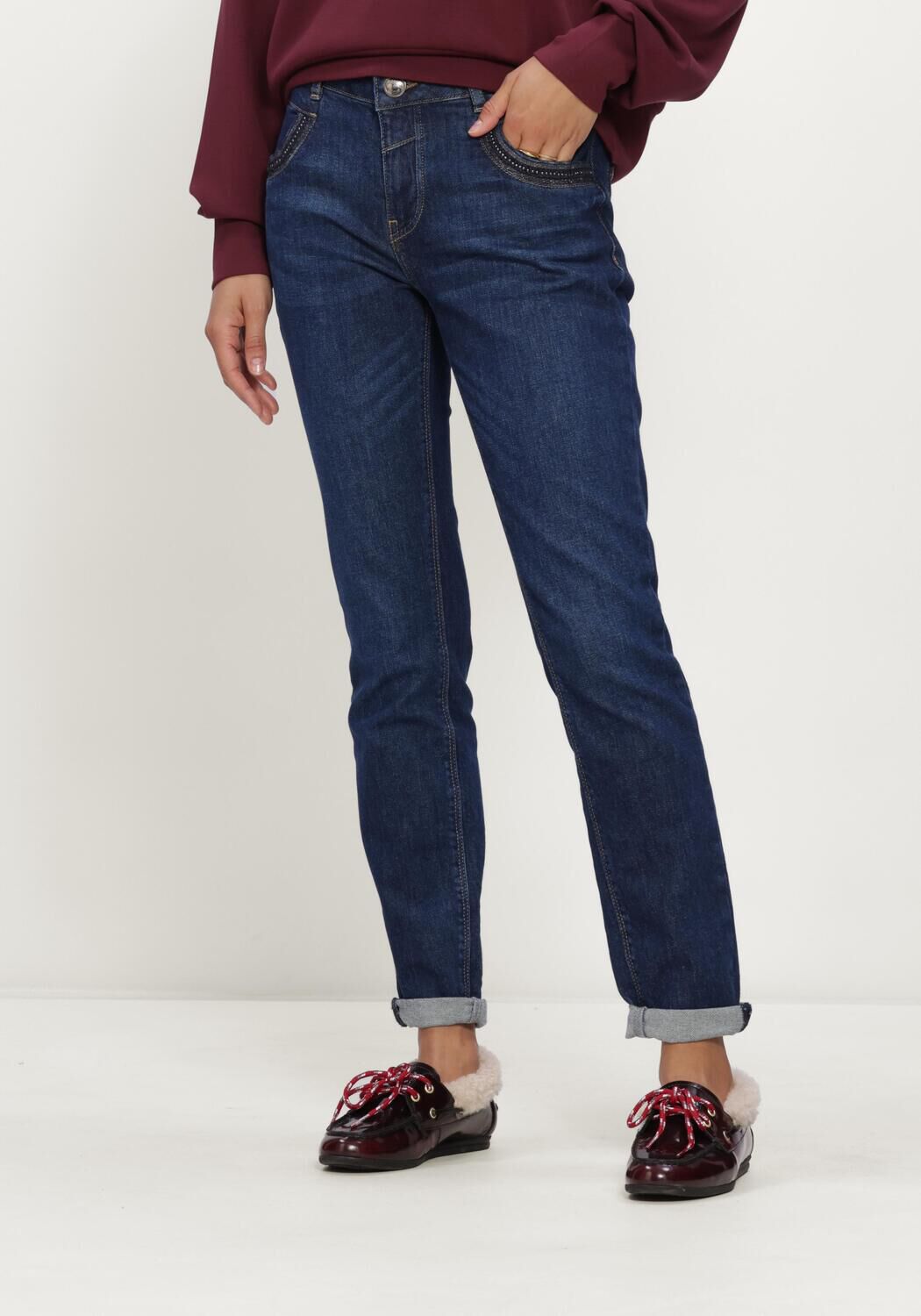Blauwe MOS MOSH Skinny jeans MMNAOMI BRAN JEANS - large