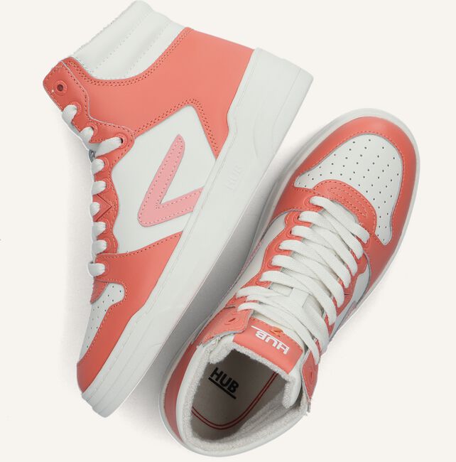 Roze HUB Hoge sneakers COURT-Z HIGH Roze HUB Hoge sneakers COURT-Z HIGH - large