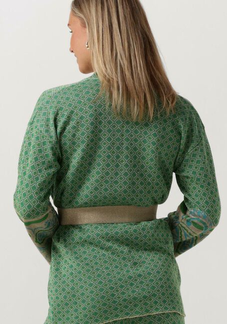 Groene LIU JO Kimono GIACCA MAGLIA SCIALLATA JACQ - large