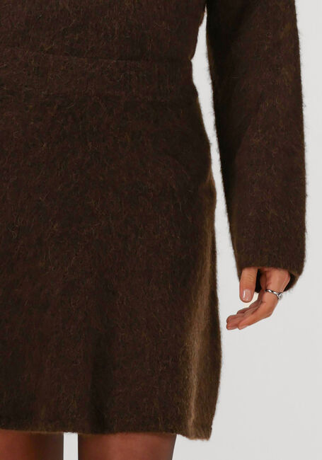 Bruine SELECTED WOMEN Midirok SLFLULU BRUSHED HW KNIT SKIRT - large