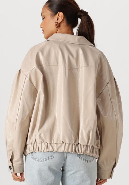 Beige WITHBLACK Jack WBLGILIAN VEGAN JACKET - large