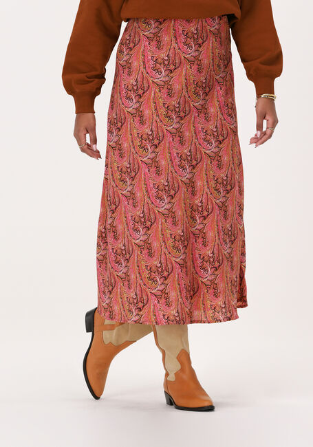 Roze NEO NOIR Maxirok BOVARY PAISLEY DREAM SKIRT - large