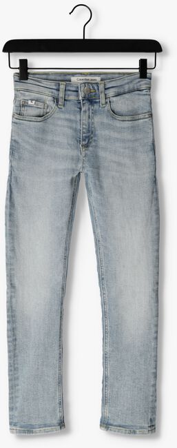 Blauwe CALVIN KLEIN Skinny jeans SLIM CHALKY BLUE - large