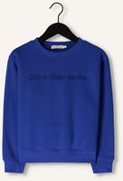 Blauwe CALVIN KLEIN Trui CK EMBROIDERY LOGO SWEATSHIRT Blauwe CALVIN KLEIN Trui CK EMBROIDERY LOGO SWEATSHIRT - medium