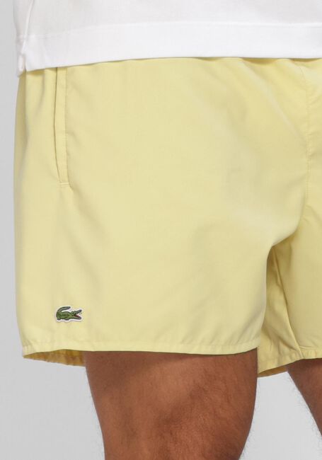 Gele LACOSTE Zwembroeken SHORT QUICK-DRY SWIM TRUNKS - large