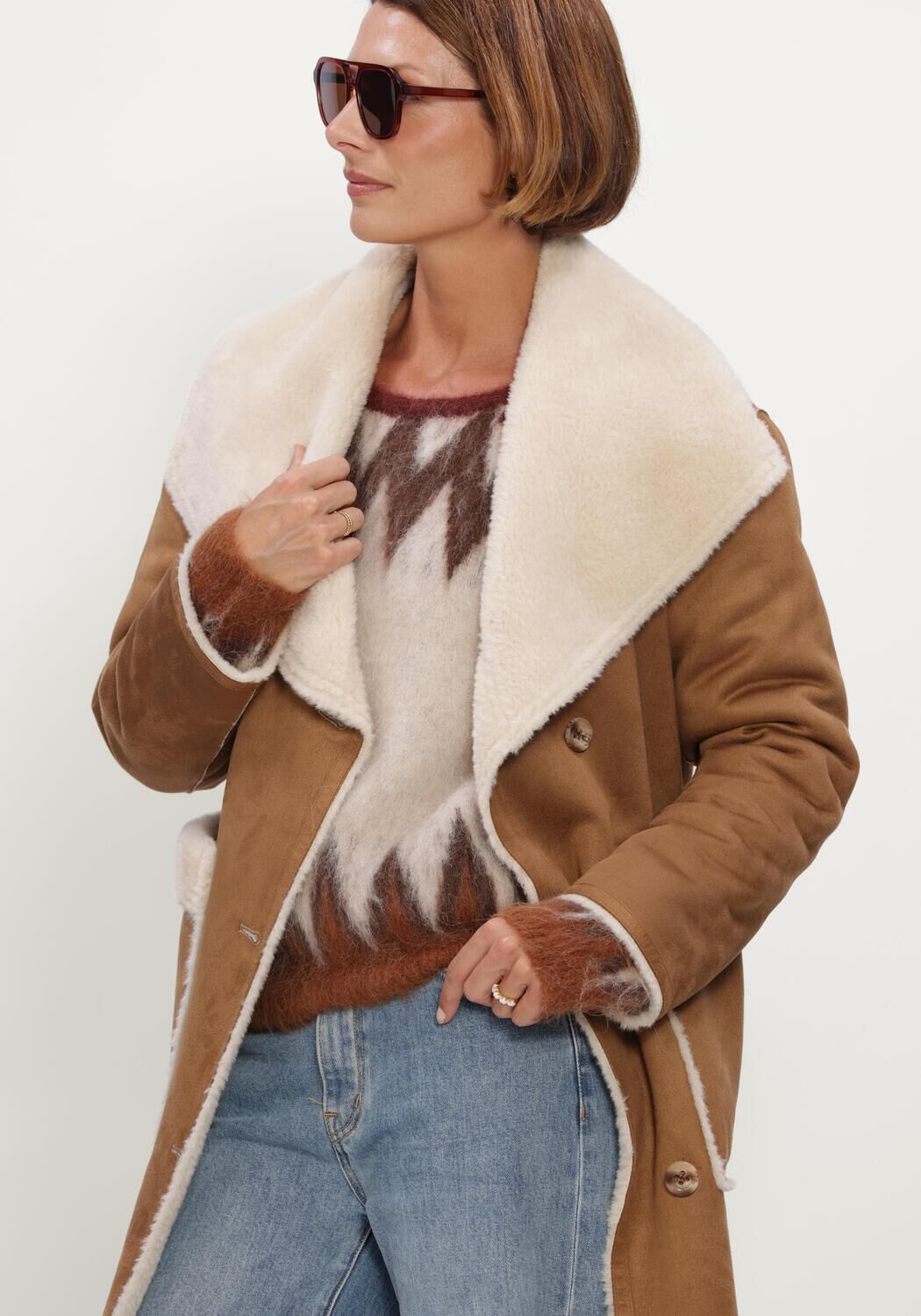 Camel BEAUMONT Mantel ELIF COAT - large