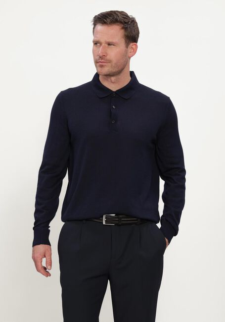 Donkerblauwe BOSS BLACK Trui H-LANCIONE - large