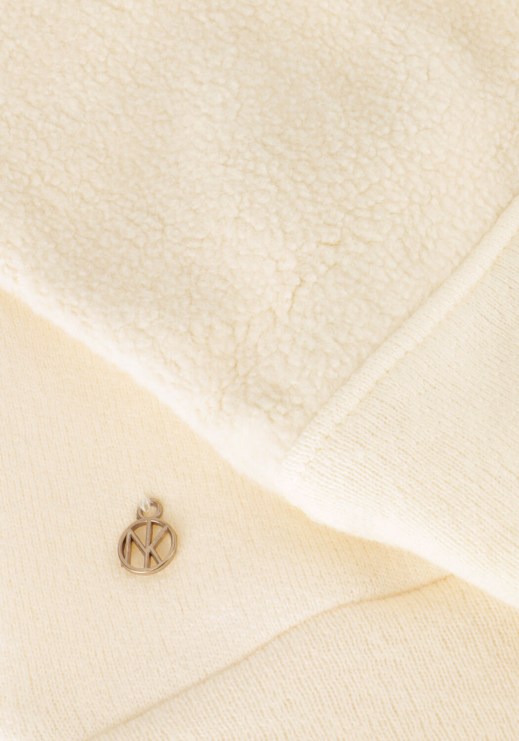 Witte NUKUS Truien/vesten AMADORA PULLOVER TEDDY - large