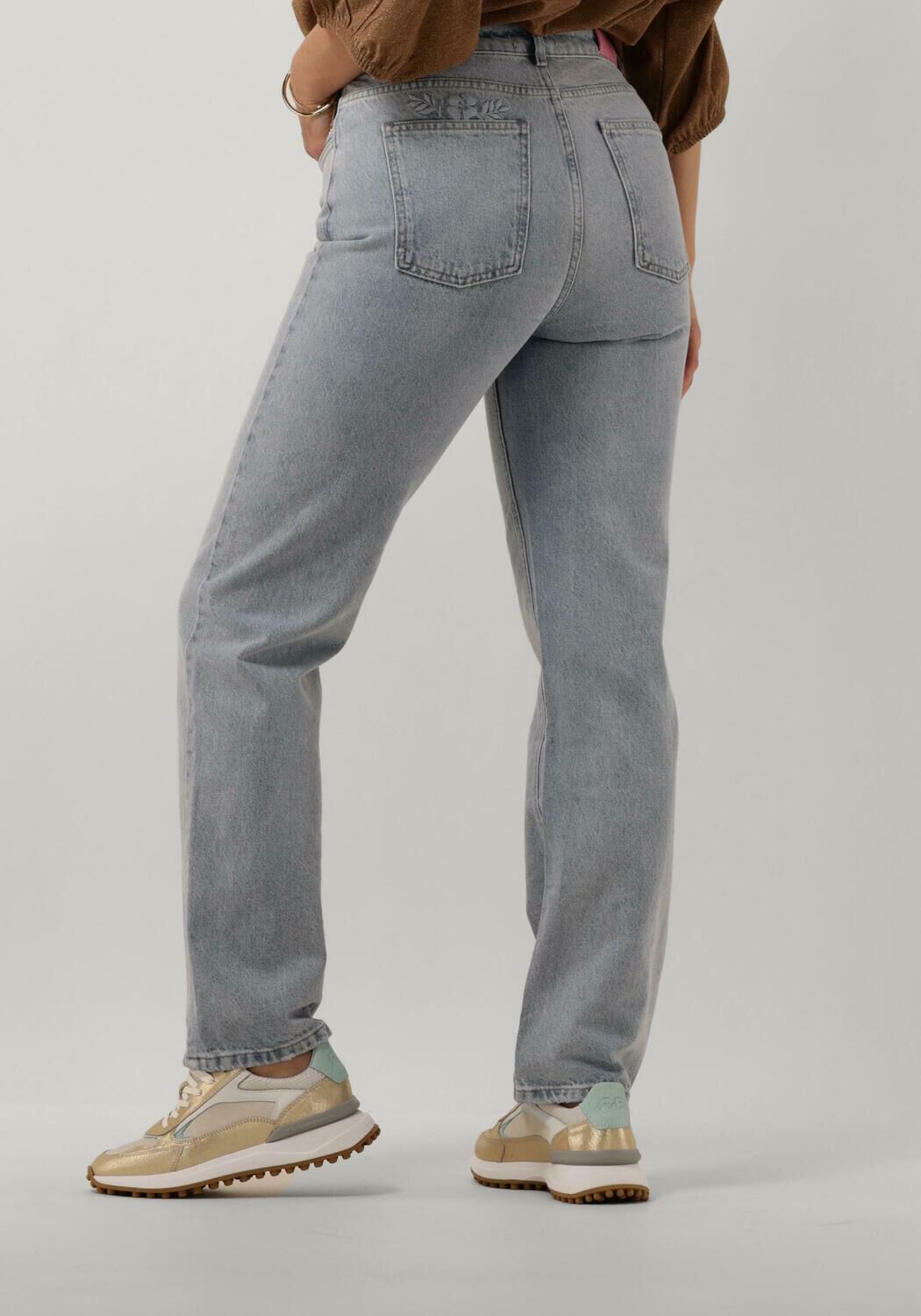 FABIENNE CHAPOT Dames Jeans Lola Straight Blauw