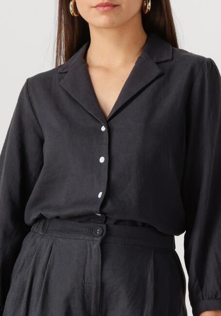 Zwarte MSCH COPENHAGEN Blouses MSCHPENNIE GINIA 3 4 SHIRT - large