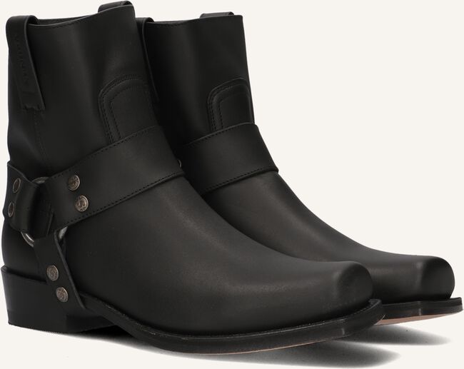 Zwarte SENDRA Enkellaarsjes 9077 Zwarte SENDRA Enkellaarsjes 9077 - large