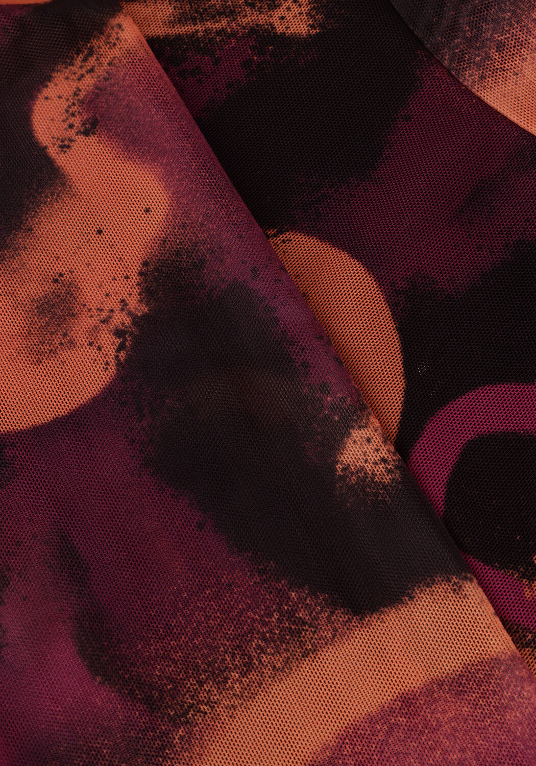 Zwarte CATWALK JUNKIE Tops & T-shirts MESH TURTLE NECK LONG SLEEVE - large