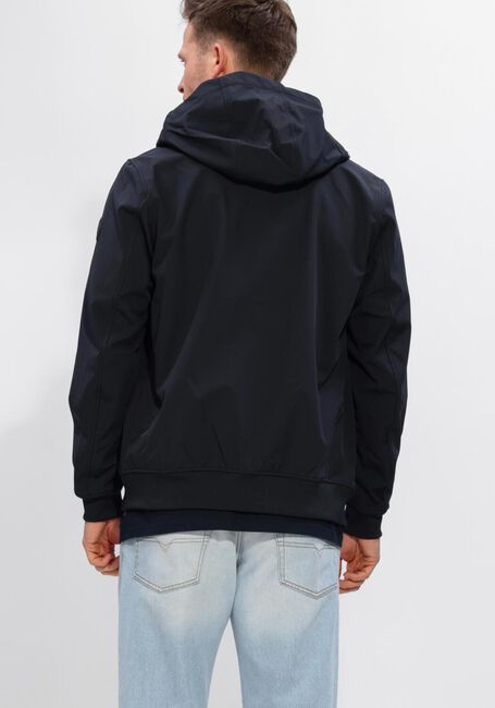 Donkerblauwe AIRFORCE Jack SOFTSHELL JACKET CHESTPOCKET - large