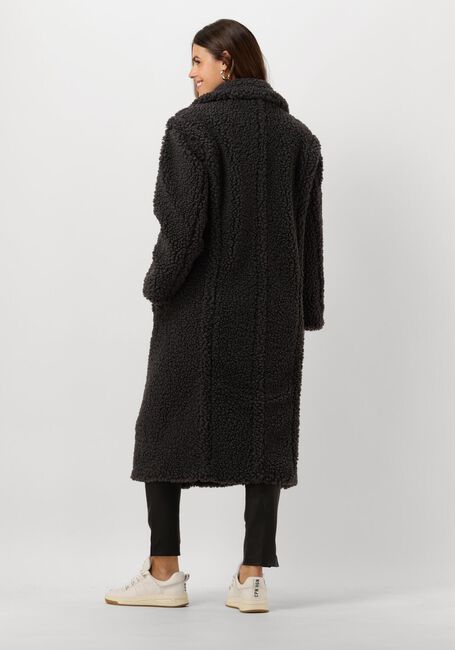 Zwarte UGG Teddy jas GERTRUDE LONG TEDDY COAT - large