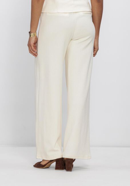 Witte OBJECT Wijde broek OBJNOELLA LISA MW WIDE PANT E  VIP 26 - large