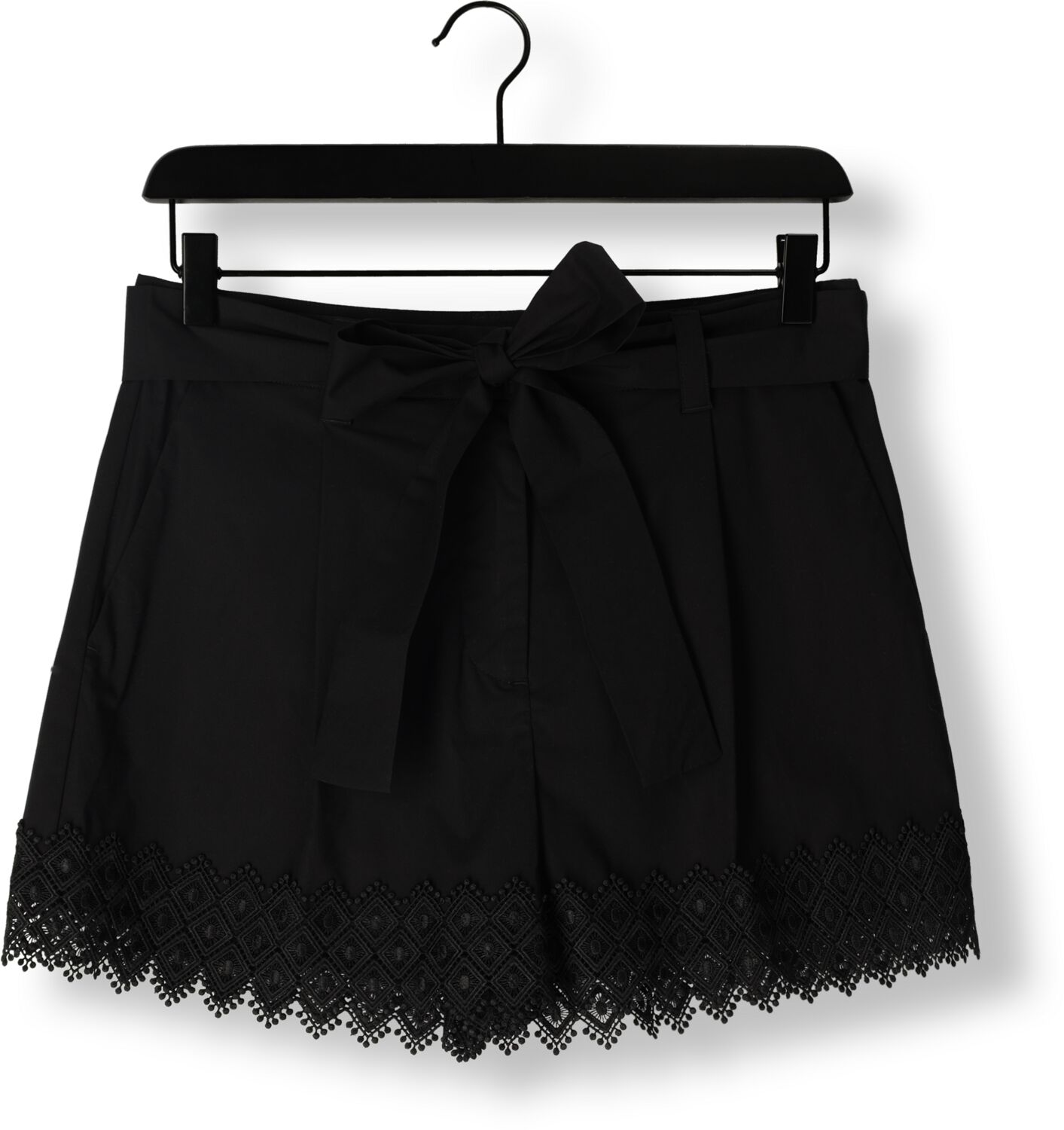 TWINSET MILANO Dames Broeken Woven Short Zwart
