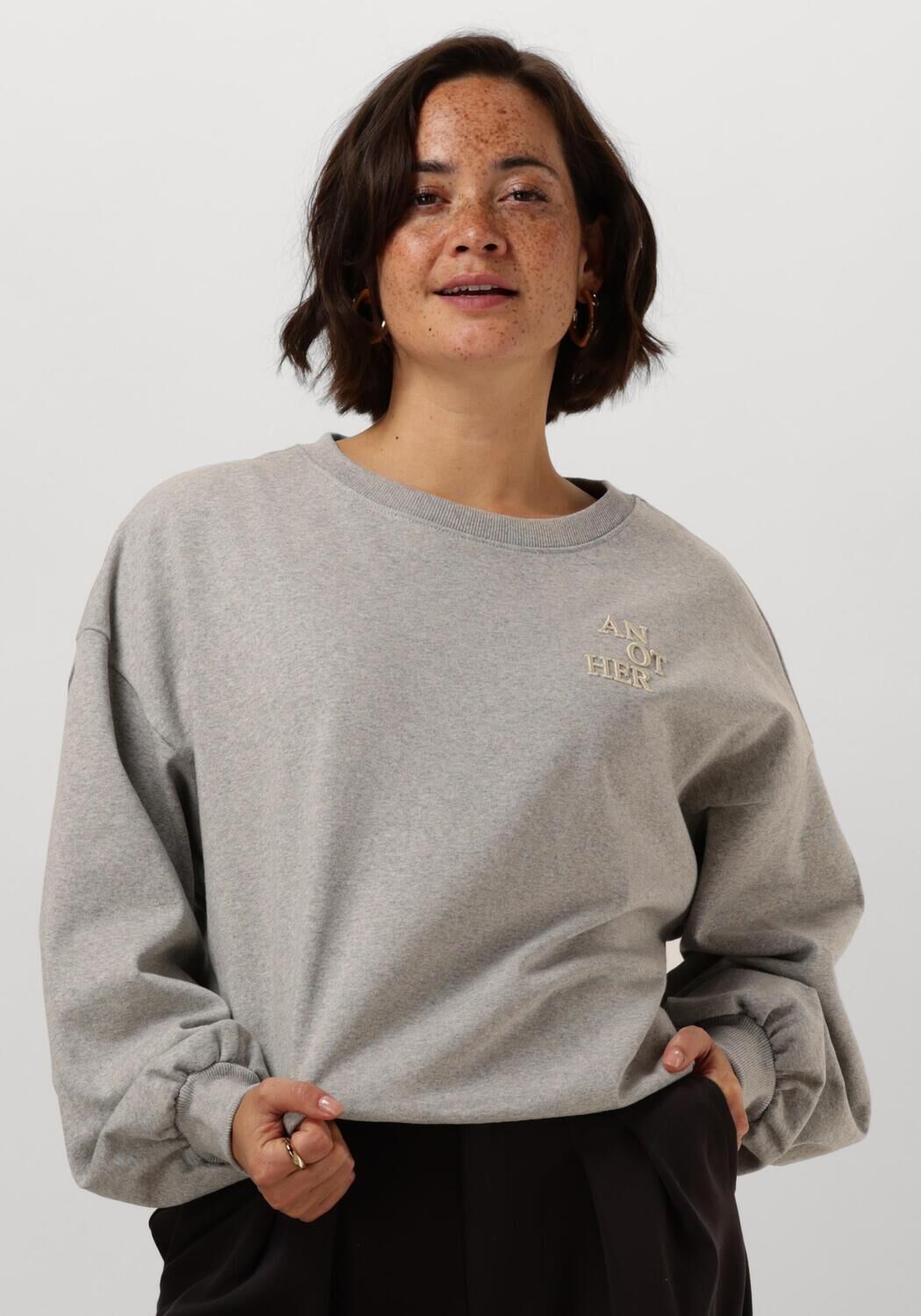 ANOTHER LABEL Dames Truien & Vesten Enna Sweats Lichtgrijs