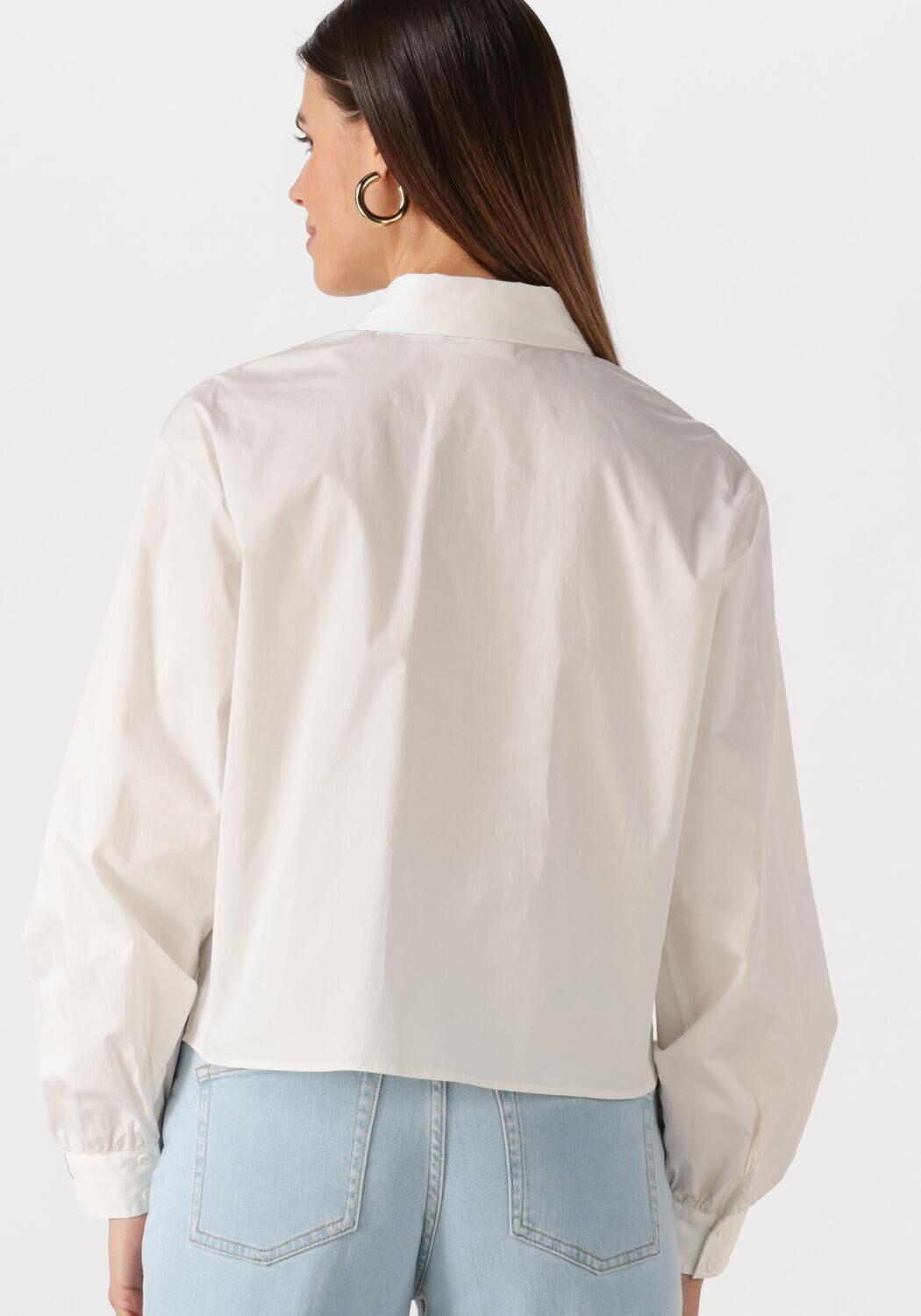 ANOTHER LABEL Dames Blouses Diega Shirt L s Wit