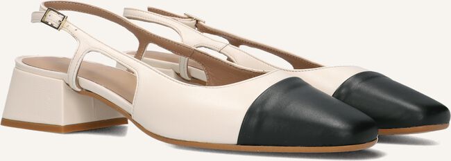 Beige NOTRE-V Slingbacks 08-224 Beige NOTRE-V Slingbacks 08-224 - large