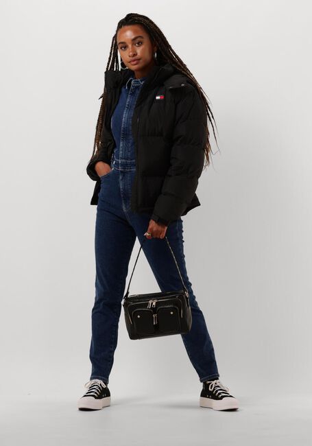 Zwarte TOMMY JEANS Gewatteerde jas TJW ALASKA PUFFER EX - large
