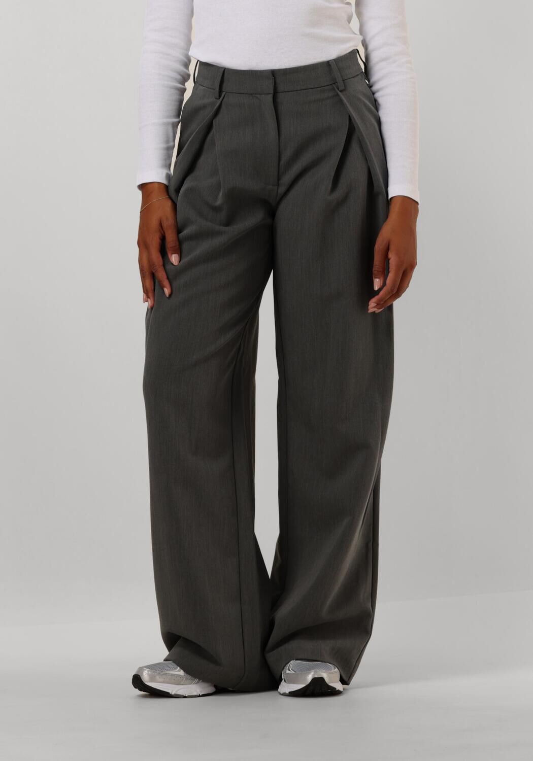 SELECTED FEMME Dames Broeken Slfblake Pants Grijs