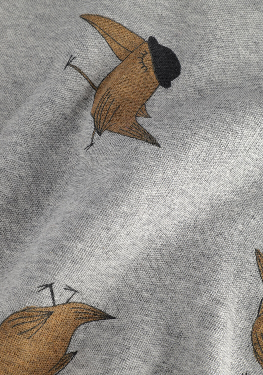 Grijze L&Ouml;TIEKIDS Sweater W22-85-22 - large