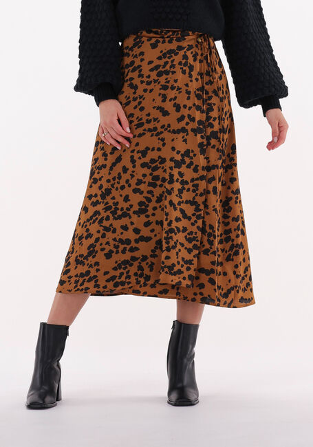Bruine FREEBIRD Maxirok BROOKE SKIRT - large