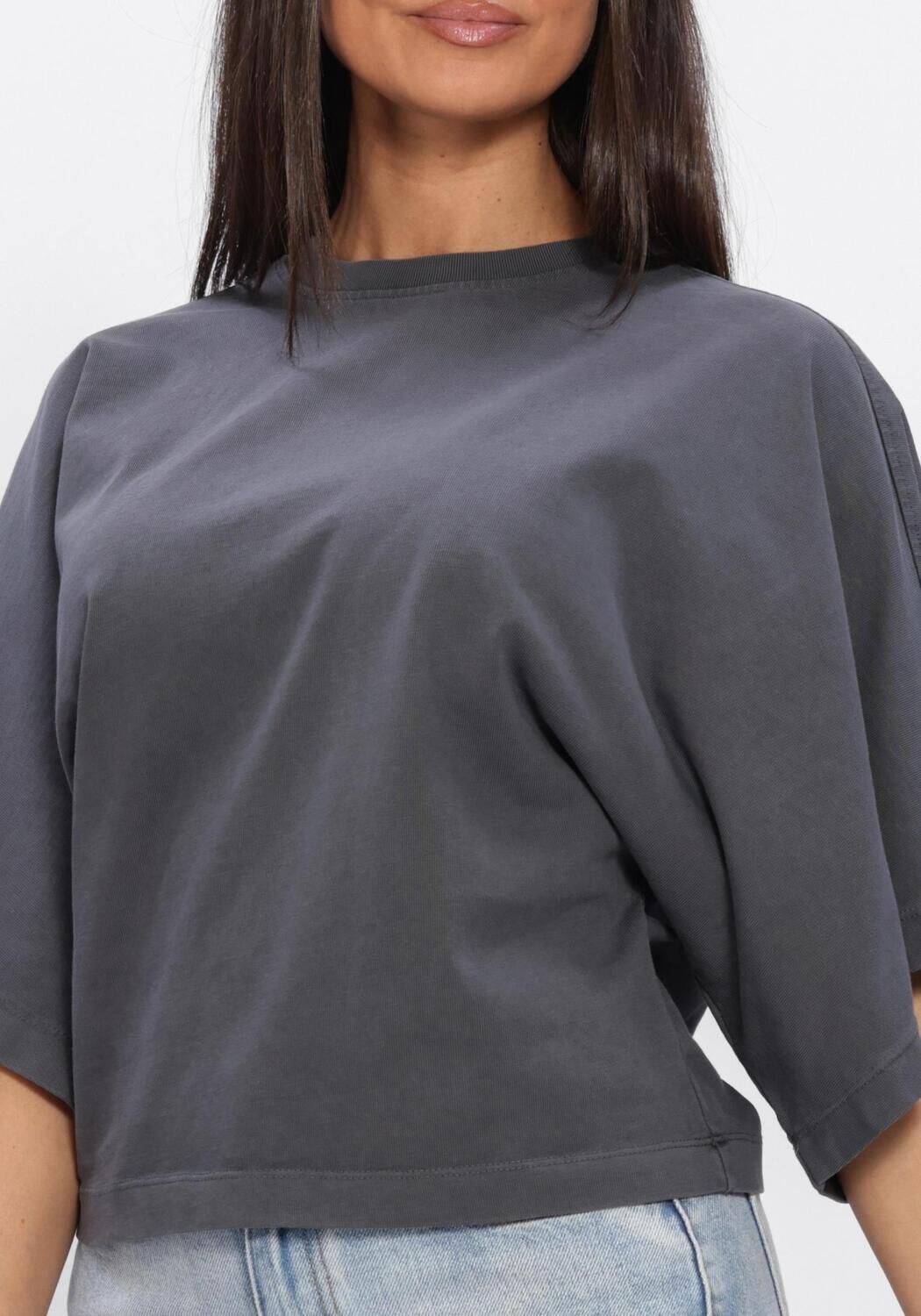 Grijze CATWALK JUNKIE T-shirt BATSLEEVE TSHIRT - large