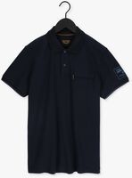 Donkerblauwe PME LEGEND Polo SHORT SLEEVE POLO STRETCH JERSEY