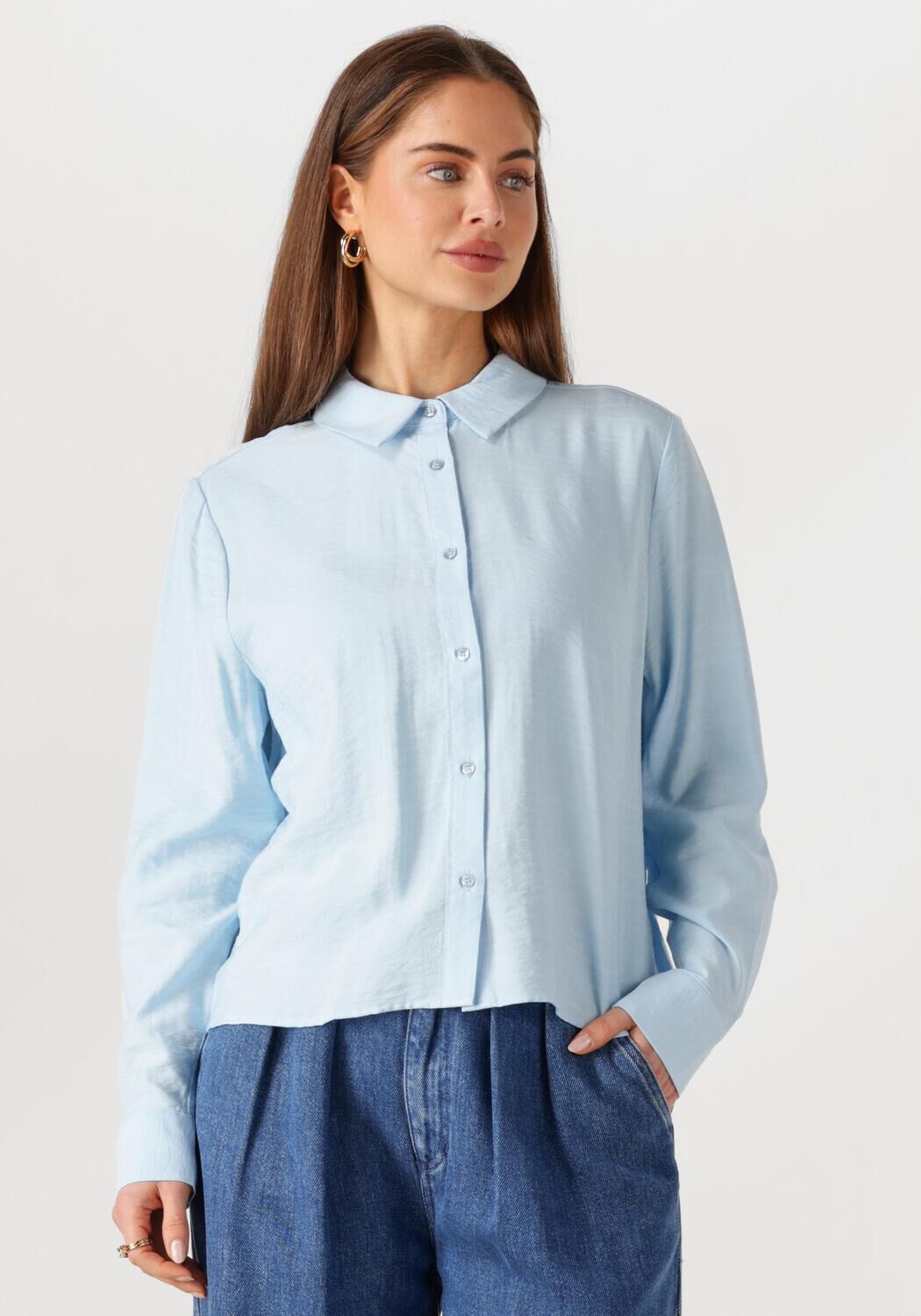 MODSTRÖM Modström Dames Blouses Hudgesmd Shirt Lichtblauw