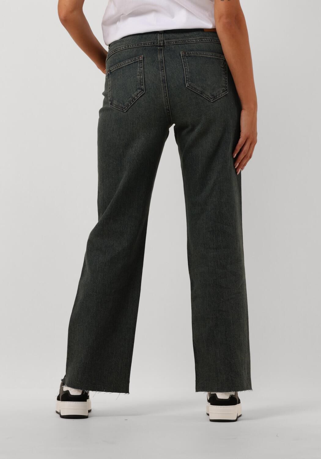 MY ESSENTIAL WARDROBE Dames Jeans Dangomw 139 High Straight Donkerblauw