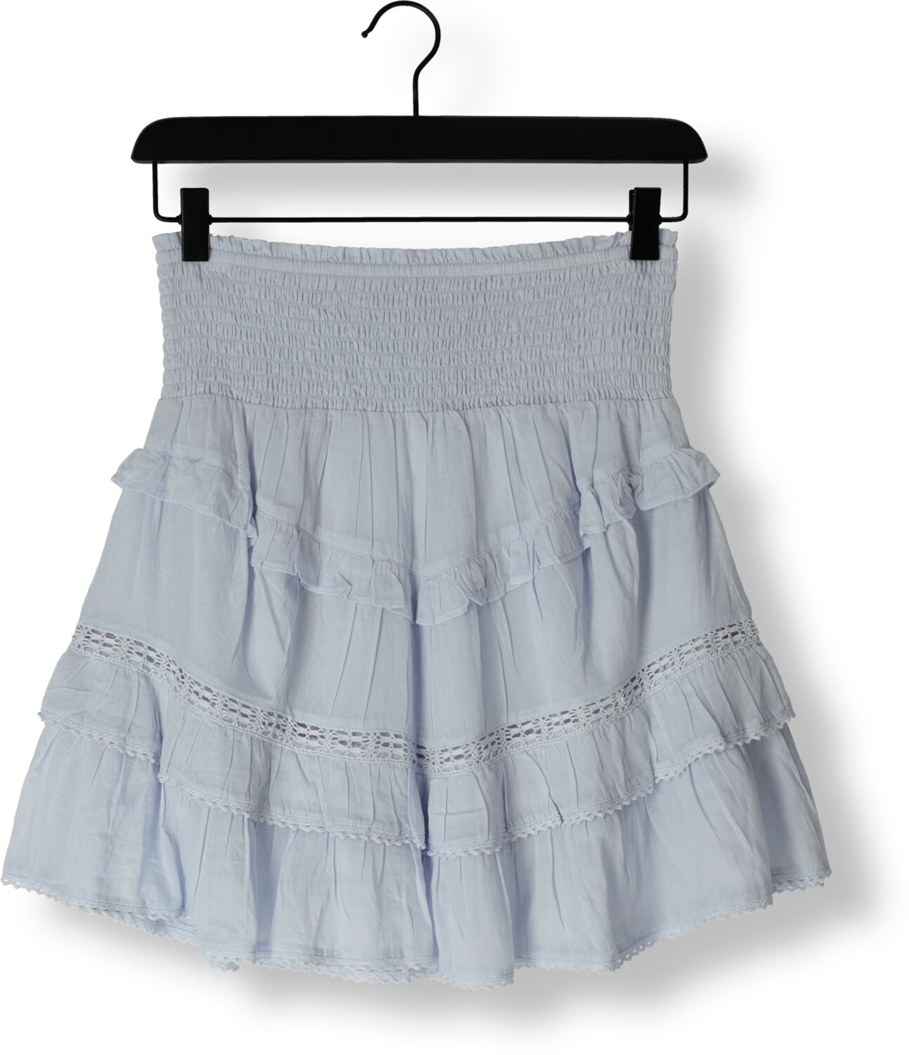 NOTRE-V Dames Rokken Voile Skirt Lichtblauw