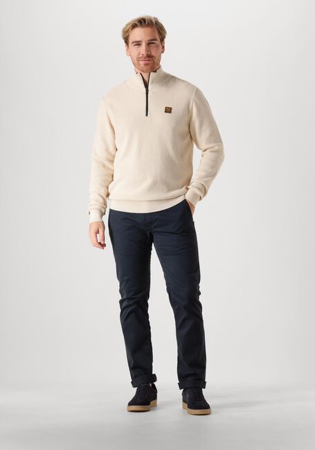 Zand PME LEGEND Trui HALF ZIP COLLAR COTTON MOULINE - large