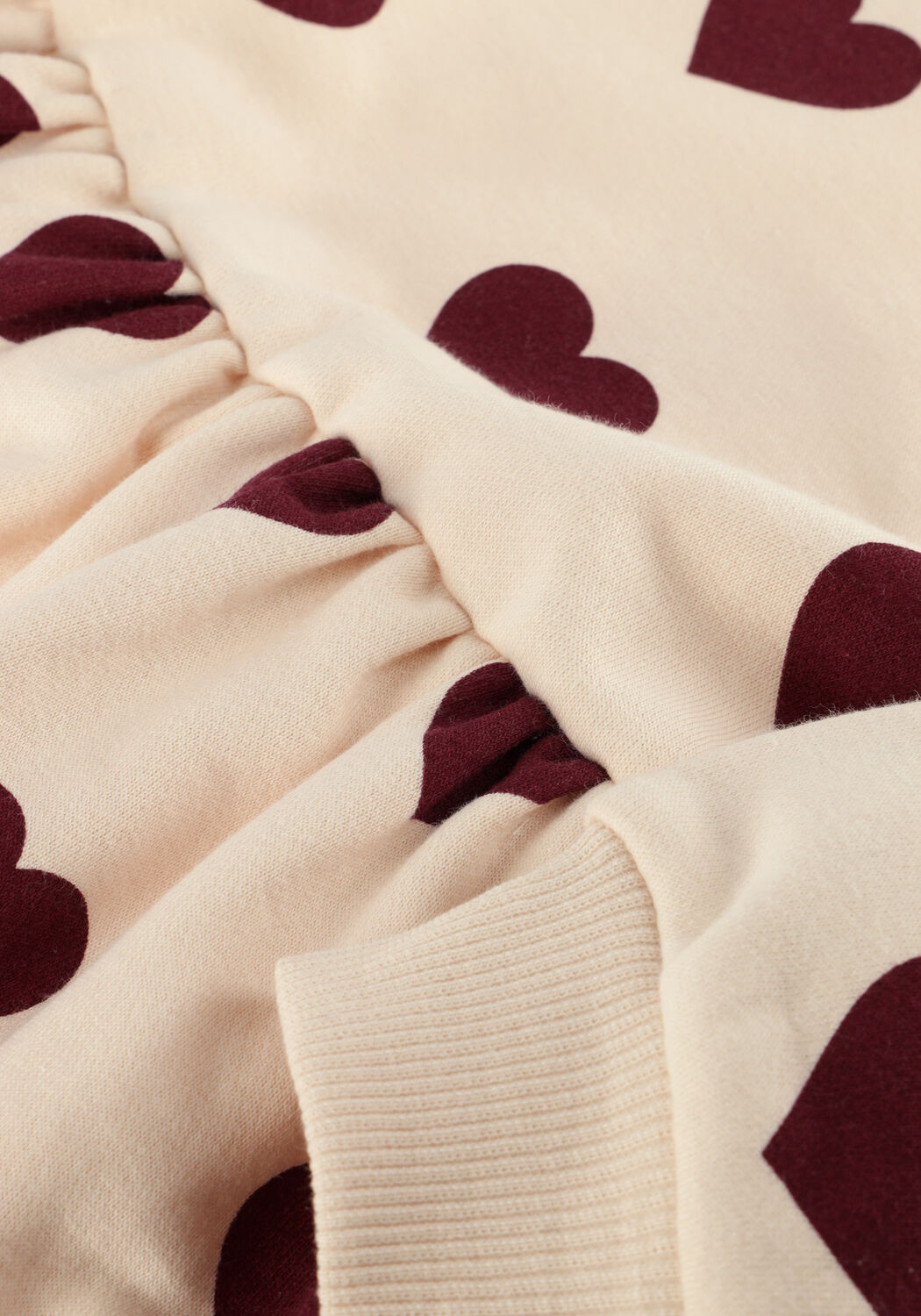 Creme KONGES SLOJD Mini jurk LOU SWEAT DRESS OCS - large