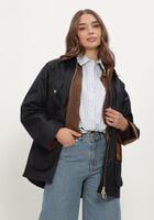 Blauwe BARBOUR Jack TREETON WAX JACKET