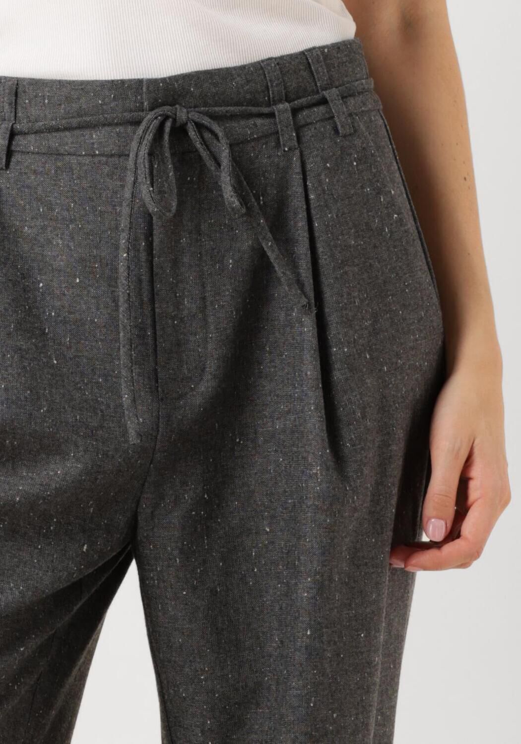 MOS MOSH Dames Broeken Leslie Zenia Pant Zwart
