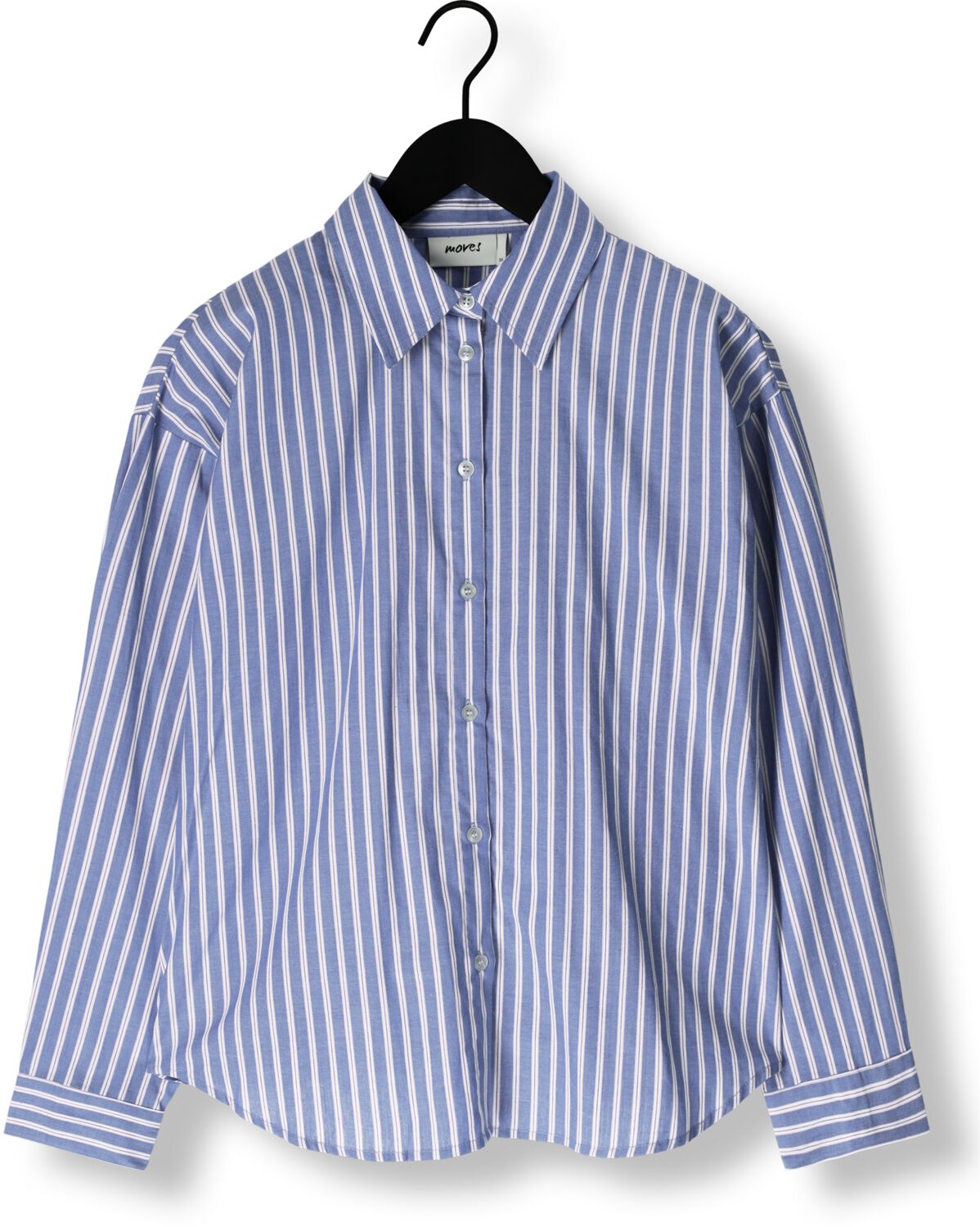 MOVES Dames Blouses Almira Shirt 4254 Blauw