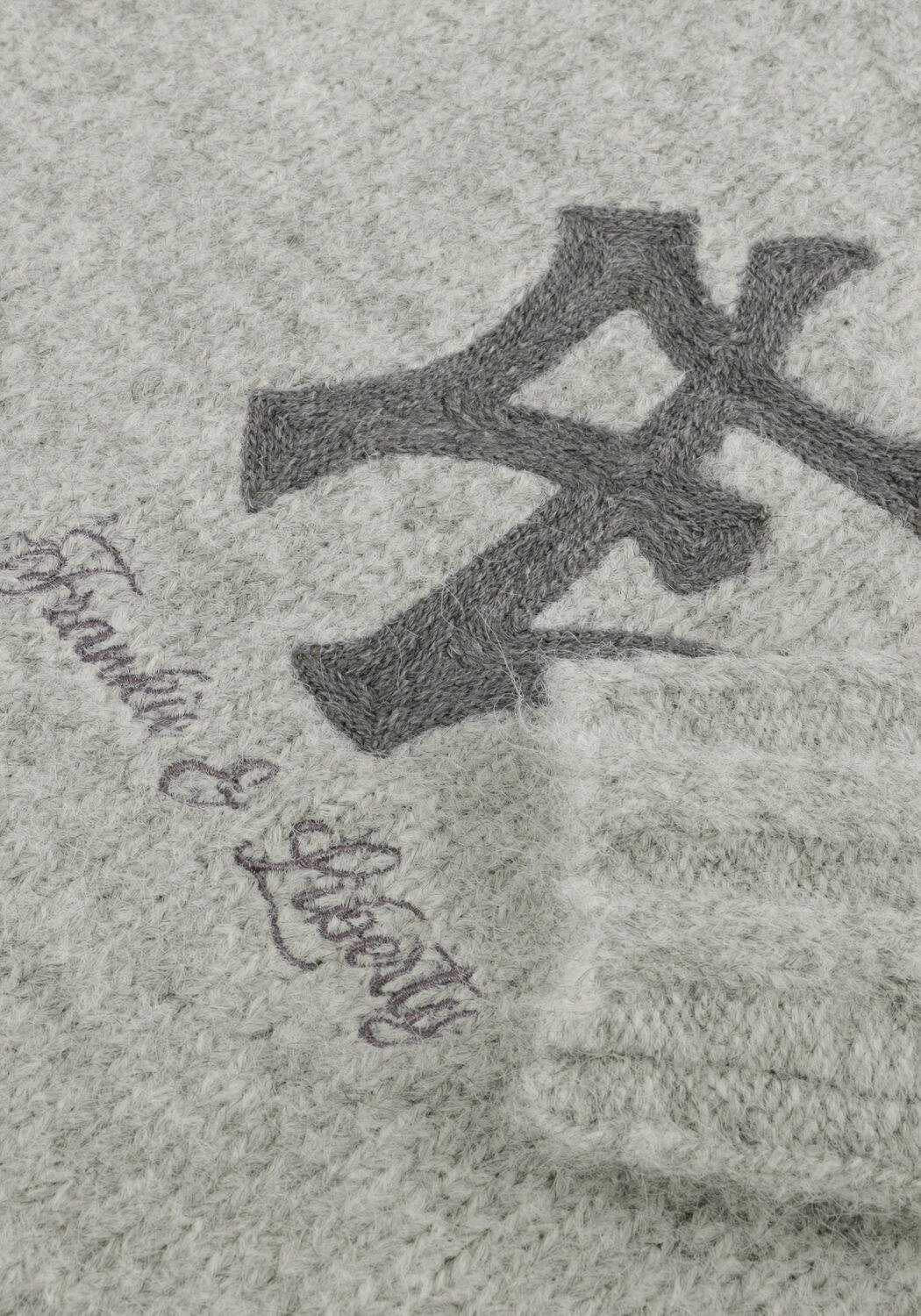 Lichtgrijze FRANKIE & LIBERTY Trui TOYAH NY SWEATER - large