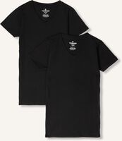 Zwarte VINGINO T-shirt BOYS T-SHIRT V-NECK (2-PACK) Zwarte VINGINO T-shirt BOYS T-SHIRT V-NECK (2-PACK) - medium