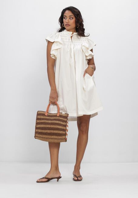 Gebroken wit Y.A.S. Jurken YASLURA SS DRESS S. NOOS - large