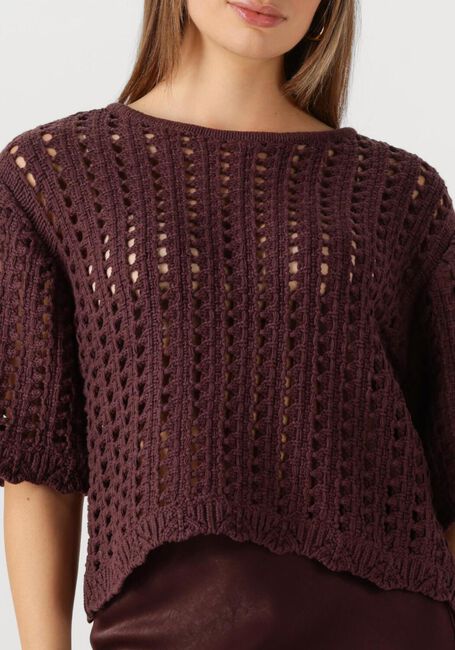 Paarse MSCH COPENHAGEN Trui MSCHFAIRYN 2 4 PULLOVER - large