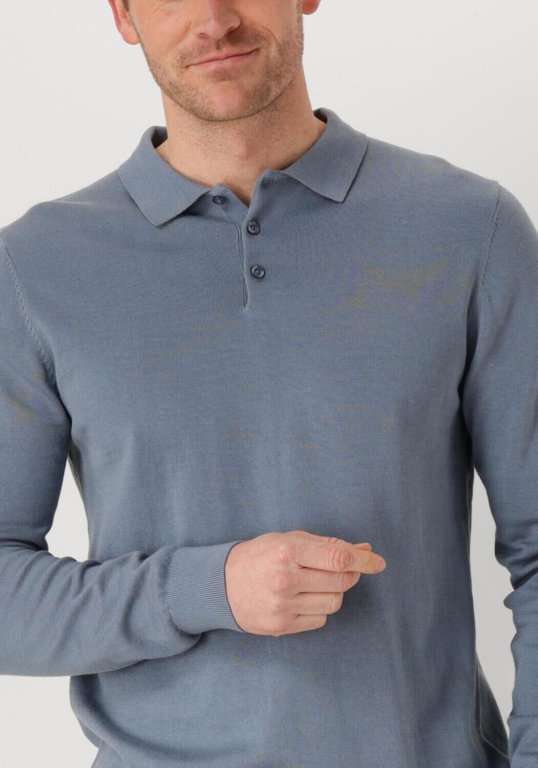 SAINT STEVE Heren Polo's & T-shirts Berend Blauw