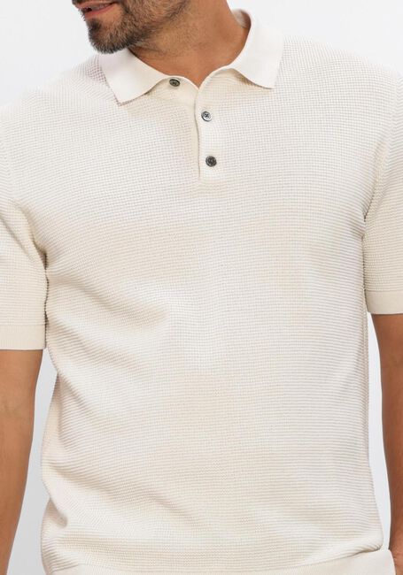 Ecru PROFUOMO Polo POLO SS AERO EASE WAFFLE STRUCTURE - large