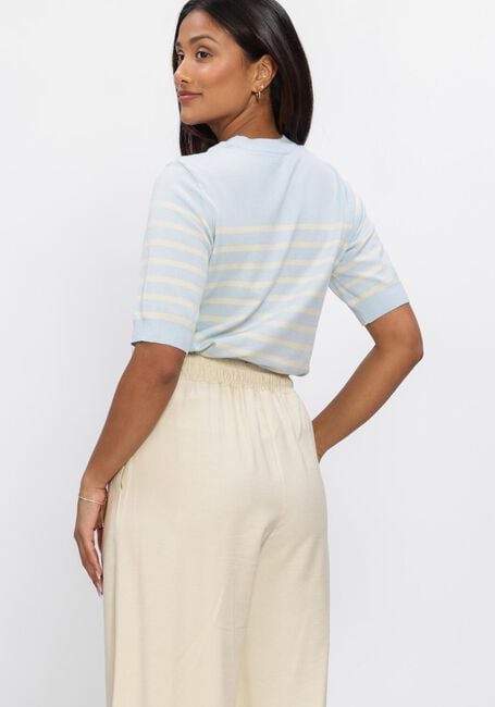 Blauwe Y.A.S. Trui YASLENA SS KNIT PULLOVER - large